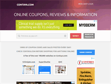 Tablet Screenshot of contaya.com